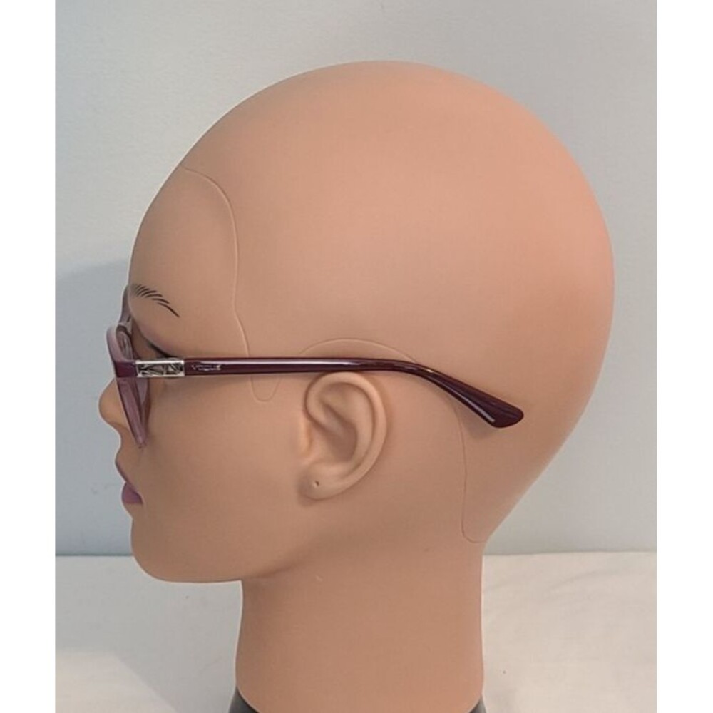 Vogue Eyeglasses Frames VO5028 2387 Plum Purple Cat Eye Full Rim 53-17-140 - Picture 3 of 11